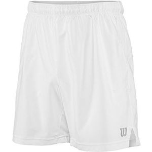 Wilson Herenshorts, RUSH 7 WOVEN Shorts, Polyester, Wit, Maat XXL, WRA746701XX