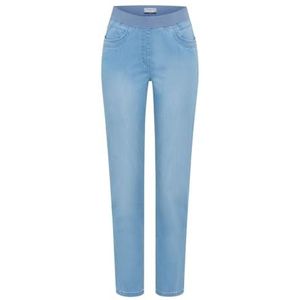 Raphaela by Brax Pamina Fun Light Denim damesjeans, 29 gebleekte toepassingen