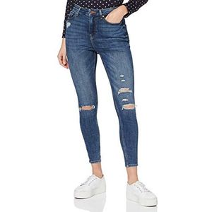 ONLY Dames Jeans, denim middenblauw