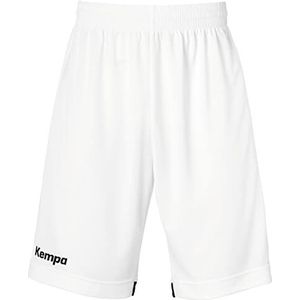 Kempa Player Long Shorts, wit/zwart, 8 jaar, uniseks, baby, wit/zwart, 8 jaar, Wit/Zwart