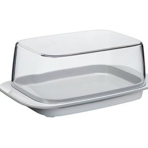 Mepal - Botervloot - voor 250 gr boter - transparant deksel - past perfect in de koelkastdeur - vaatwasmachinebestendig - nieuwe editie