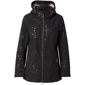 Killtec Kow 34 Wmn Sftshll Jckt Softshelljas voor dames, met afneembare capuchon