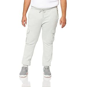 Urban Classics Cargojoggingbroek voor heren van comfortabele stof, opgestikte zakken, elastische tailleband, S tot 5XL, Helder asfalt