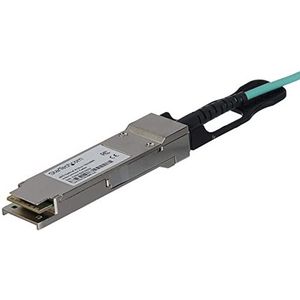 StarTech. COM QSFP+ optische kabel 30 m – MSA-conform – optische QSFP+ kabel – actieve kabel – AOC 40G – directe aansluitkabel 40 GB – QSFP+ vergrendeld voor QSFP+, 30 m – vezel