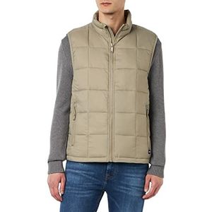 Dockers NYLON LIGHTWEIGHT QUILTED VEST, SILVER SAGE, XS, Silver Sage