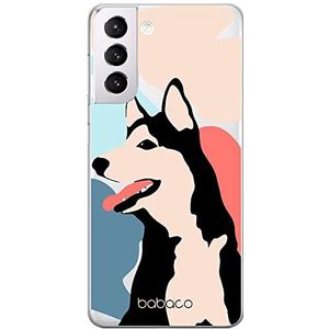 ERT GROUP Originele Samsung S21 hoes origineel en officieel Babaco motief Dogs 001 past perfect op de vorm van de mobiele telefoon, gedeeltelijk transparant