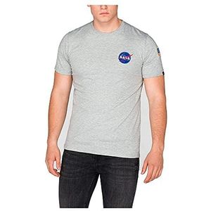 ALPHA INDUSTRIES heren t-shirt, grijs.