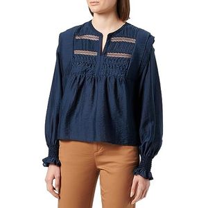 BOSS Blouse C_ibaca pour femme, Dark Blue404, 38