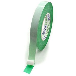 BONUS Eurotech 2BL62.00.0019/050A # dubbelzijdig plakband, breedte 19 mm, lengte 50 m, dikte: 0,145 mm, groen