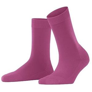 FALKE ClimaWool damessokken, ademend, klimaatregulerend, geurremmend, dunne lyocellwol, elegant, voor dagelijks gebruik en werk, 1 paar, Roze (Roze 8462)