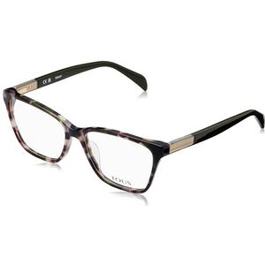 Tous Eyeglass Frame VTOB68 Grey Havana + Pink 54/15/135 Damesbril, Havana grijs + roze, 54/15/135, Havana grijs + roze