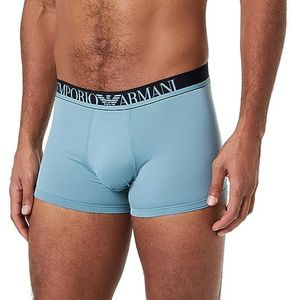 Emporio Armani Emporio Armani Essential Trunks heren microvezel ondergoed (1 stuk), Hemelsblauw