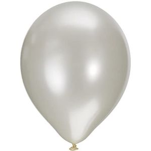 amscan 25 ballonnen van parelmoer wit latex 27,5 cm