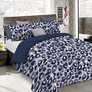Italian Bed Linen, Fashion beddengoed voor tweepersoonsbed, microvezel, motief Gib
