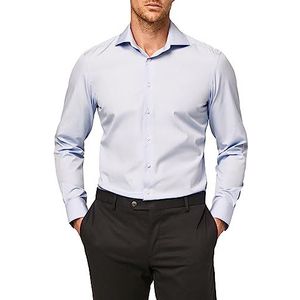 Hackett London Poplin Slim BC Business overhemd voor heren, 513sky