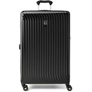 Travelpro Maxlite Air Hardside Uitbreidbare koffer, zwart., Maxlite Air Hardside Uittrekbare bagage, 8 draaibare wielen, lichte harde schaal van polycarbonaat