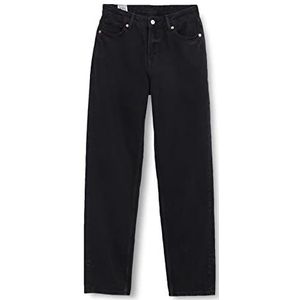 Kings Of Indigo Indira dames jeans, Eco, gerecycled, zwart, 31 W/32 L, Eco Recyclé Black Worn