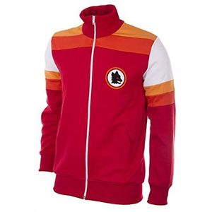 COPA AS ROMA heren voetbaljack retro lange hals 1979-80