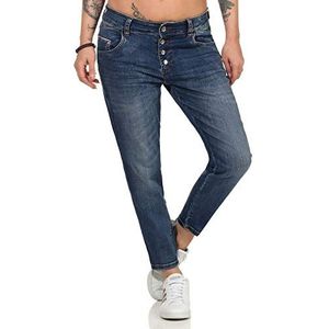 Timezone cropped jeans voor dames, Hemelsblauw (hemelsblauw gewassen 336)