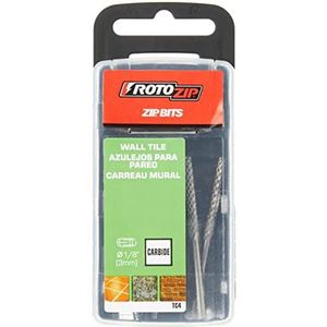 Roto Zip TC4 Tegelsnijder, wolfraamcarbide, 1/8 inch, 4 stuks