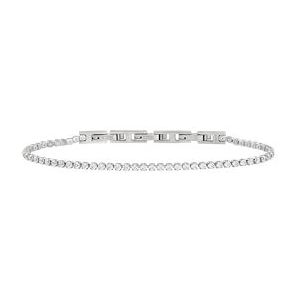 Breil TJ3595 Sieraden collectie TJ3595 Herenarmbanden van staal, zilverkleurig, wit, één maat