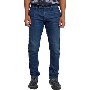 G-STAR RAW Jean slim Vent 3D pour homme, Bleu (Antique Faded Loomstate D26113-d498-h113), 32W / 32L