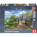 Schmidt Spiele 59618 Dominic Davison, idyllisch landgoed, puzzel van 1000 stukjes