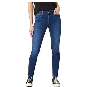 Wrangler Authentic heren skinny jeans Love 25W / 32L, Hemelsblauw