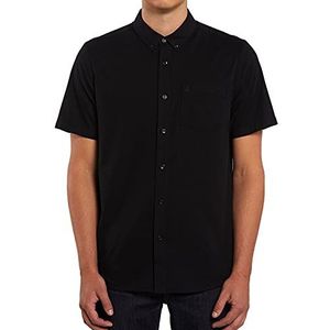 Volcom Everett Oxford S/S Herenoverhemd, zwart., S