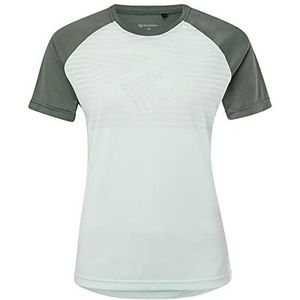 Ziener Nabuca T-shirt fonctionnel pour femme – Cyclisme, plein air, fitness, sport – Respirant – Séchage rapide | Manches courtes