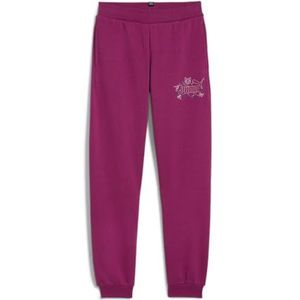 PUMA Ess+ Starry Safari Pantalon de Survêtement FL G - Pantalon tricoté - Pantalon de survêtement - Fille