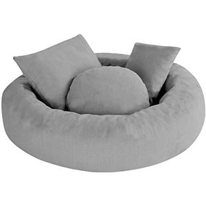 Yolispa Ensemble d'accessoires de photographie pour nouveau-né avec oreiller en forme de donut + 3 oreillers de pose pour bébé fille 0 accessoires de photographie nouveau-né ensemble de coussins de pose pour bébé fille + 3 oreillers de pose N