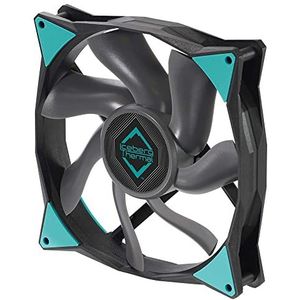 Iceberg Thermal IceGALE Xtra 140 mm PWM krachtige behuizingsventilator, zwart