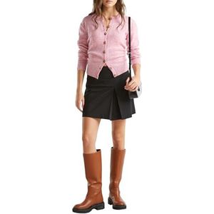 United Colors of Benetton Koreaans gebreid M/L 103me500l Damesvest (1 stuk), Roze