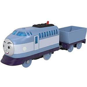 Fisher-Price Thomas en zijn vrienden, Kenji gemotoriseerde locomotief, op batterijen, om te verzamelen, speelgoed voor kinderen, vanaf 3 jaar, HHN40