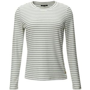 T-shirt met lange mouwen en lurex strepen, 59 g 3, 48, 59 g 3