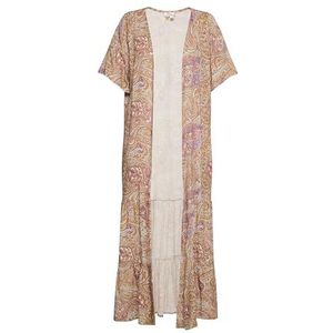 LYMOA Kimono pour femme, Lilas multicolore, XXL
