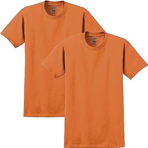 Gildan T-shirt (10 stuks) heren, Veiligheid Oranje