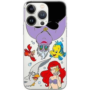 ERT GROUP Telefoonhoes voor iPhone 13 Pro Max Origineel en officieel gelicentieerd Disney-motief Ariel 008, perfect aangepast aan de vorm van de mobiele telefoon, gedeeltelijk bedrukt