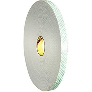 3M 9 x 25 mm x 33 m 3,2 mm dubbelzijdig PU-schuimtape beige