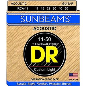 DR RCA-11 Sunbeam Acoustic Medium Lite snaren