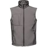 Regatta Softshell-vest, zonder mouwen, voor heren, waterdicht, ademend, winddicht, Octagon II bodywarmers, grijs (zwart)