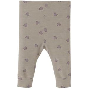 NAME IT Merino wollen legging voor meisjes, Beige