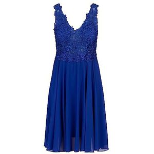 Kraimod Robe de cocktail pour femme, bleu roi, 36