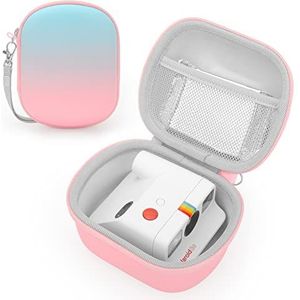 Yinke Polaroid Go Instant Camera-tas, harde organizer, draagbaar en opbergtas, kleurverloop, kleurverloop, koffer