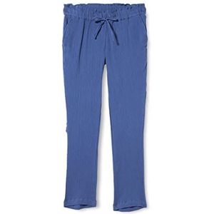 MAMALICIOUS Mlcora geweven broek dames stoffen broek, Blauw (True Navy)