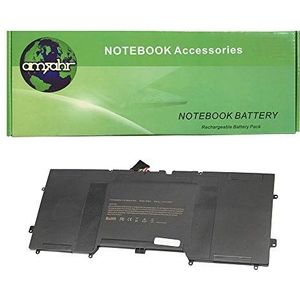 amsahr DLY9N00-03 Vervangende batterij voor Dell XPS 13-L321X/13-L322X - Inclusief stereo oordopjes zwart