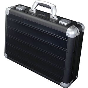 Alumaxx Vastgebonden Venture Laptop Koffer, Mat zwart, Vastgebonden VENTURE zwart - mat