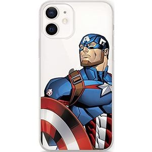 ERT GROUP Beschermhoes voor Smartphone Marvel Original en officieel gelicentieerd product voor iPhone 12 Mini, optimale vorm van de smartphone, schokbestendig.