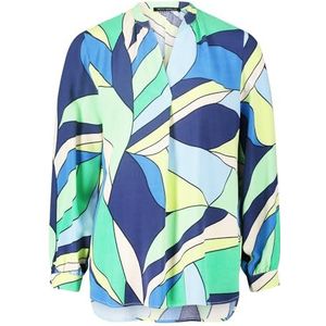 Betty Barclay Damesblouse, Blauw/Groen